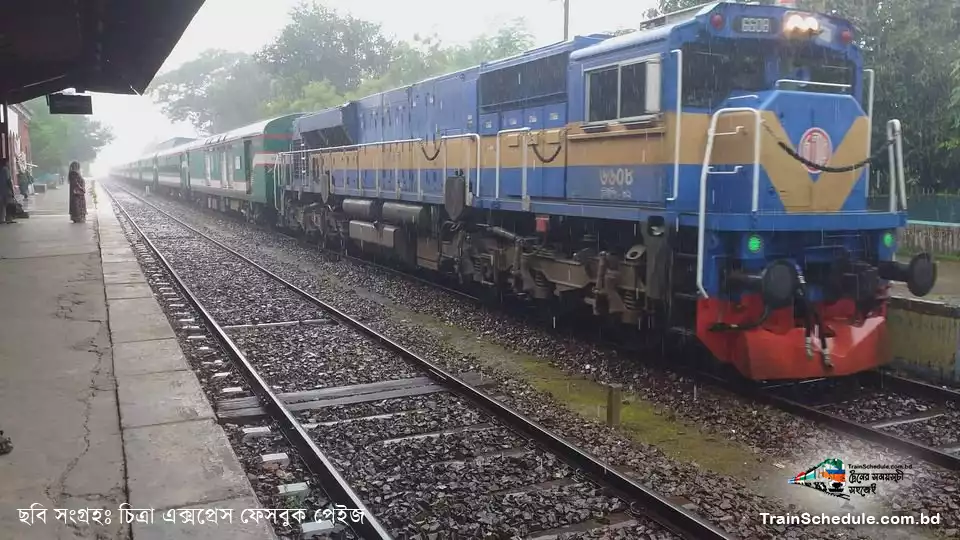 chitra express khulna to dhaka time schedule